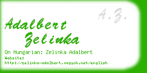 adalbert zelinka business card